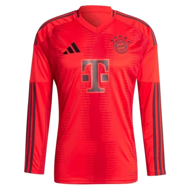 Bayern Munich 24/25 Home Fan Jersey Long Sleev