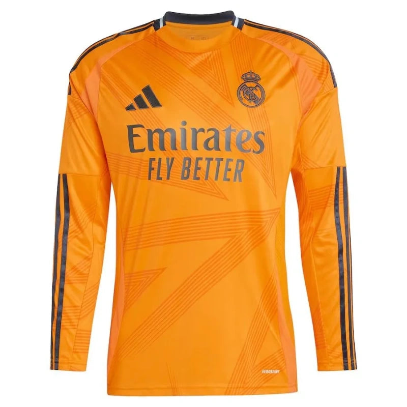 Real Madrid 24/25 Away Long Sleev Fan Jersey